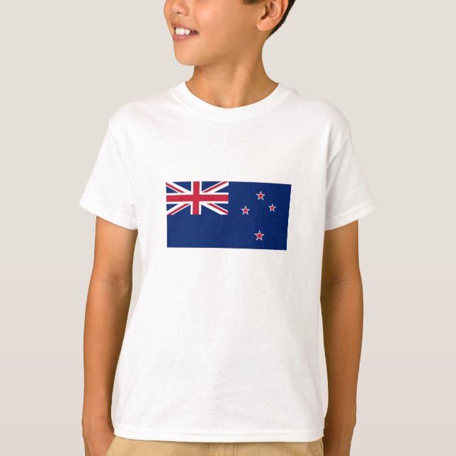 New Zealand Flag T-Shirt (Front)