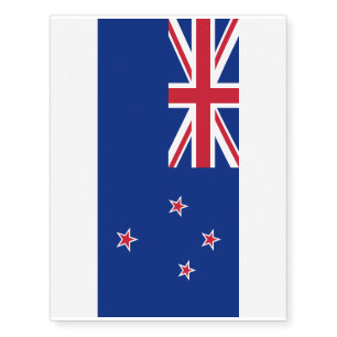 New Zealand Flag Temporary Tattoos
