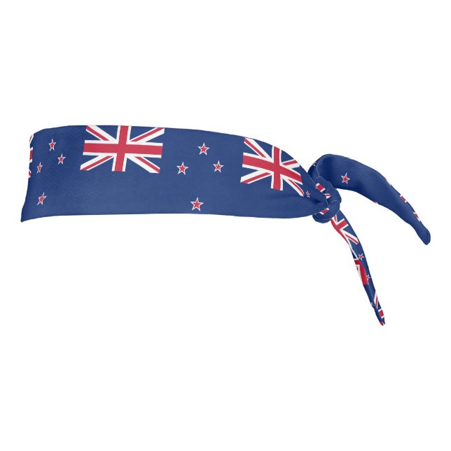 New Zealand Flag Tie Headband (Rotate 90)