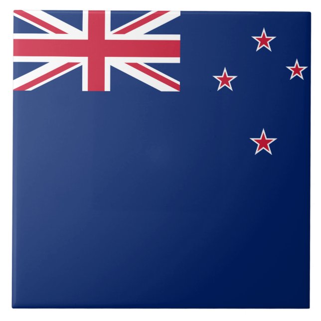 New Zealand Flag Tile (Front)