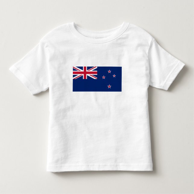 New Zealand Flag Toddler T-shirt (Front)