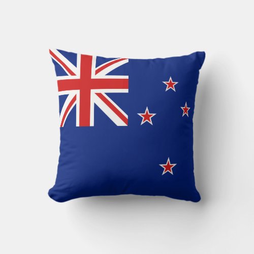 New Zealand Flag x Flag Pillow
