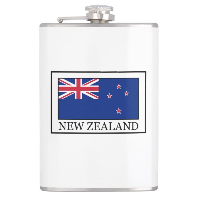 New Zealand Flask (Front)