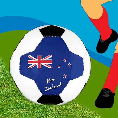New Zealand Football  New Zealand Flag  Sport Soccer Ball