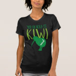 New Zealand Funny You Betchya I&#39;m Kiwi Bird T-shirt at Zazzle