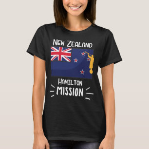 New Zealand Hamilton Mormon LDS Mission Missionary T-Shirt