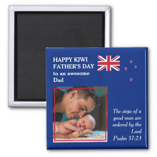 NEW ZEALAND Happy Fathers Day AWESOME DAD Magnet
