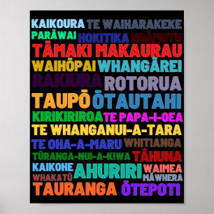 New Zealand Home & Holiday Places Poster