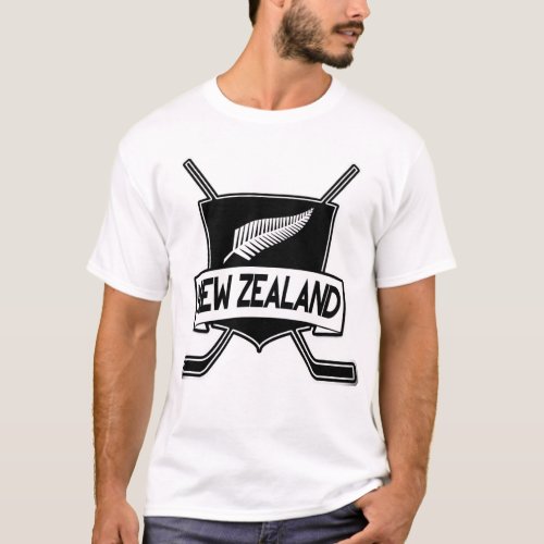 New Zealand Ice Hockey Flag Tee