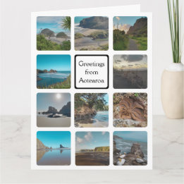 New Zealand Instagram Gallery Greeting Card
