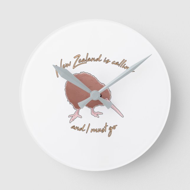 New Zealand Is Calling Round Clock (Front)