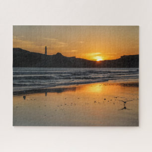 New Zealand Jigsaw Puzzle - Castlepoint sunrise