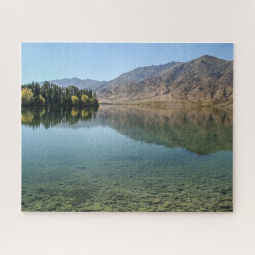 New Zealand Jigsaw Puzzle _ Lake Benmore