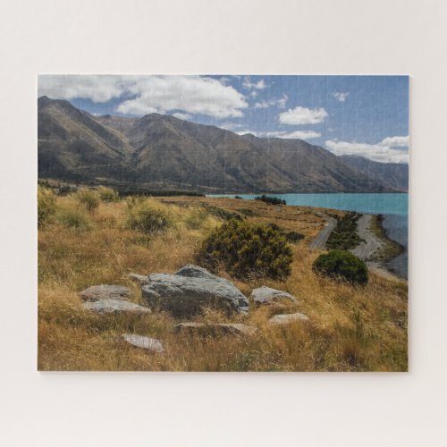 New Zealand Jigsaw Puzzle _ Lake Ohau