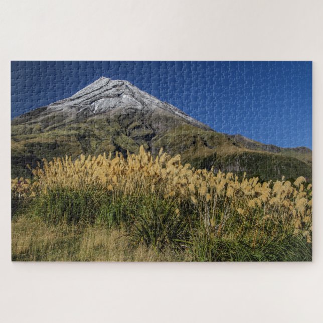 New Zealand Jigsaw Puzzle – Mount Taranaki (Horizontal)