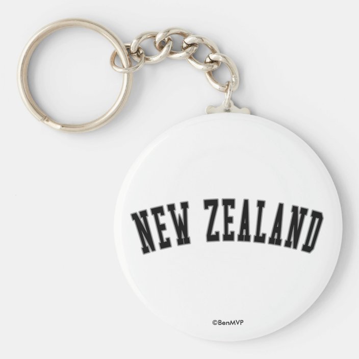 New Zealand Key Chain