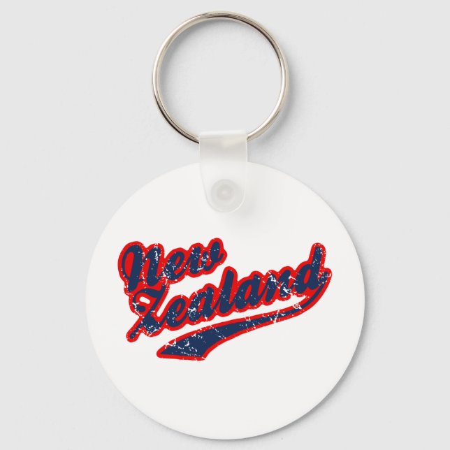 New Zealand Keychain (Front)