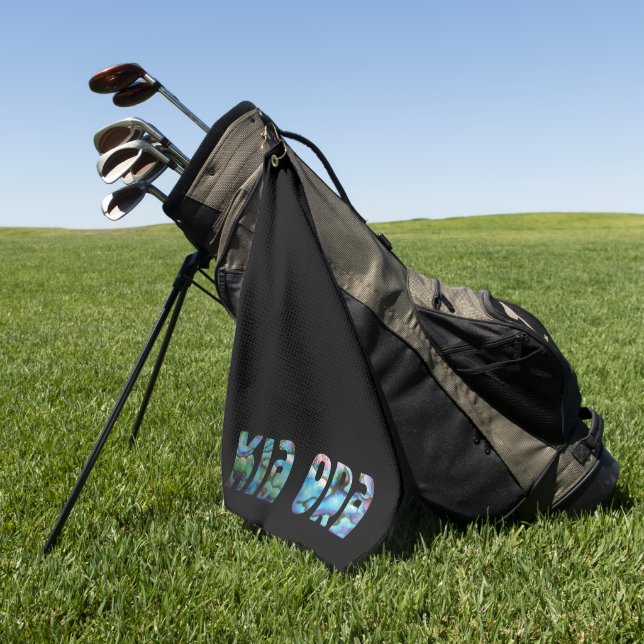 NEW ZEALAND KIA ORA GOLF TOWEL (Green)
