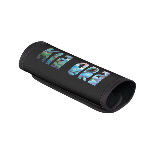NEW ZEALAND KIA ORA GREETING LUGGAGE HANDLE WRAP (Angled)