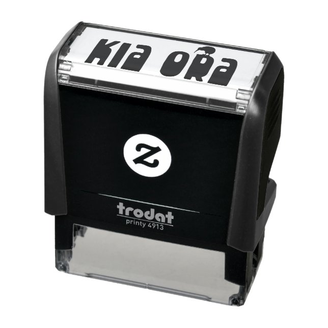 NEW ZEALAND KIA ORA KIWI GREETING SELF-INKING STAMP (Product)