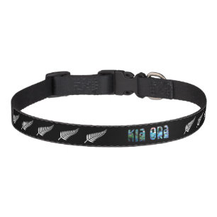 NEW ZEALAND KIA ORA KIWI PET COLLAR