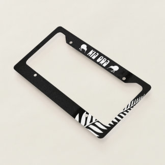 NEW ZEALAND KIA ORA PAUA LICENCE PLATE FRAME