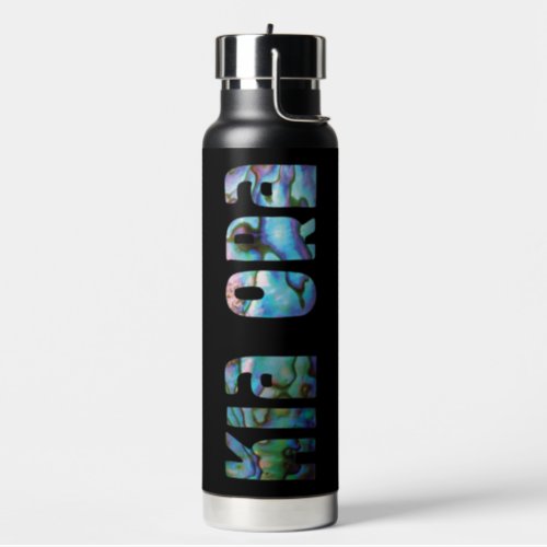 NEW ZEALAND KIA ORA PAUA WATER BOTTLE