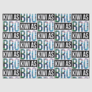 NEW ZEALAND KIWI AS BRO PAUA TISSUE PAPER