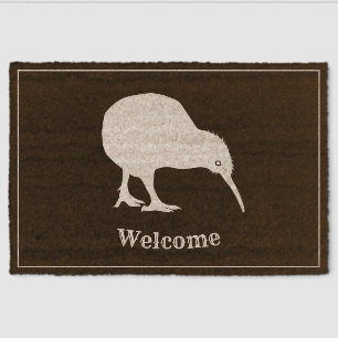 NEW ZEALAND KIWI DOORMAT FIBER DOORMAT