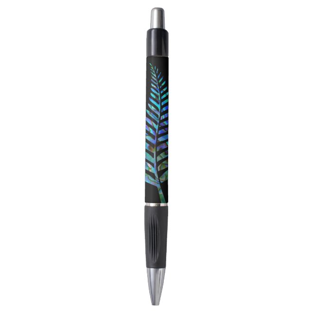 NEW ZEALAND KIWI FERN PAUA PEN (Front Vertical)