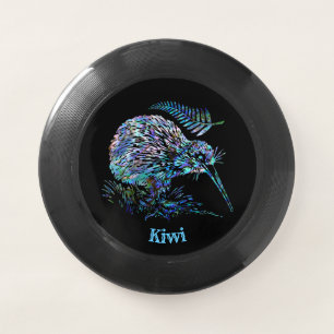 NEW ZEALAND KIWI FERN PAUA Wham-O FRISBEE