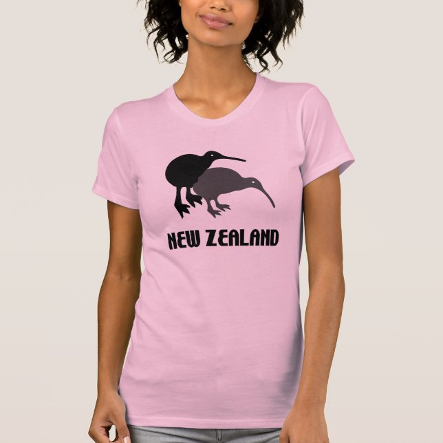 New Zealand Kiwi Funny Womens Tank Top Shirt (Front)