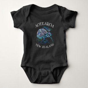 NEW ZEALAND KIWI PAUA BABY BODYSUIT