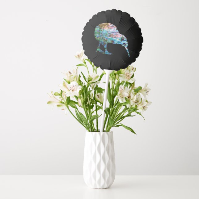 NEW ZEALAND KIWI PAUA BALLOON (Vase)