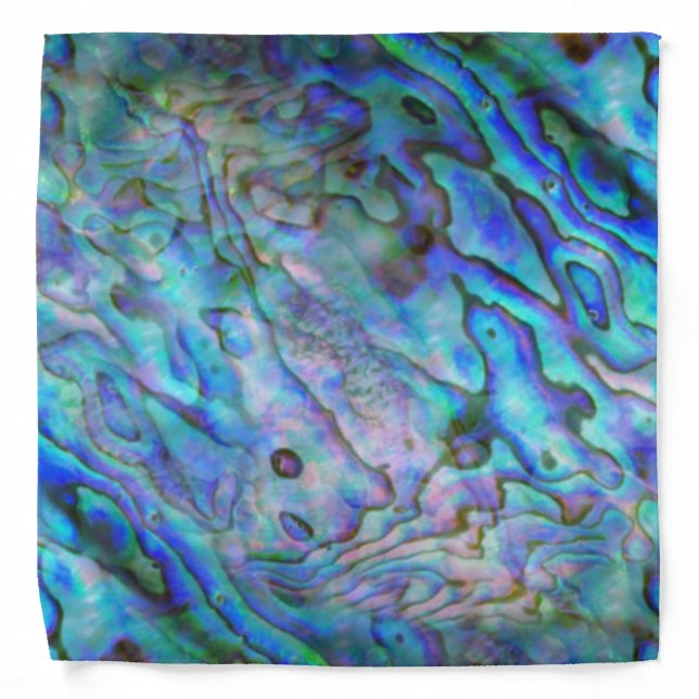 NEW ZEALAND KIWI PAUA BANDANA (Front)