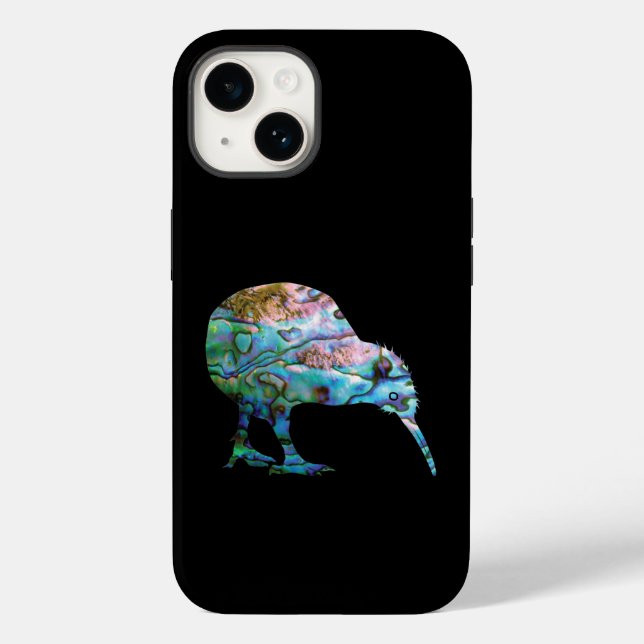 NEW ZEALAND KIWI PAUA Case-Mate iPhone CASE (Back)