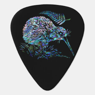 NEW ZEALAND KIWI PAUA GUITAR PICK