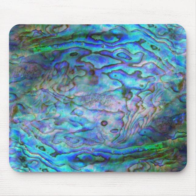 NEW ZEALAND KIWI PAUA MOUSE PAD (Front)