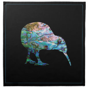 NEW ZEALAND KIWI PAUA NAPKIN