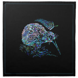 NEW ZEALAND KIWI PAUA NAPKIN