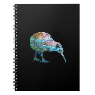 NEW ZEALAND KIWI PAUA NOTEBOOK