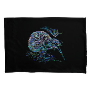 NEW ZEALAND KIWI PAUA PILLOWCASE