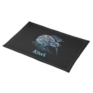 NEW ZEALAND KIWI PAUA PLACEMAT