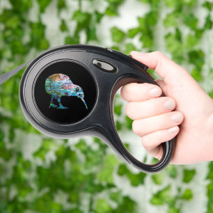 NEW ZEALAND KIWI PAUA RETRACTABLE PET LEASH 