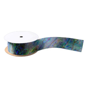 NEW ZEALAND KIWI PAUA SATIN RIBBON