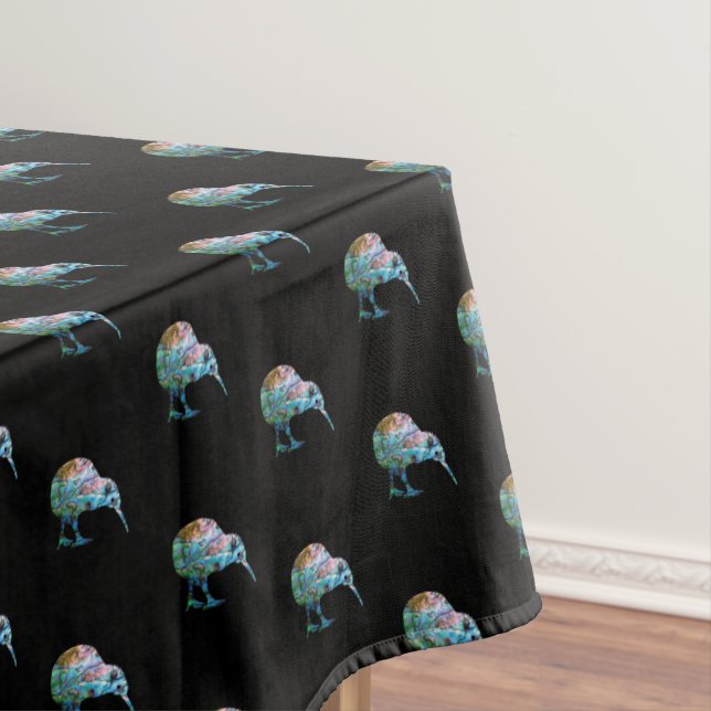 NEW ZEALAND KIWI PAUA TABLECLOTH (In Situ)