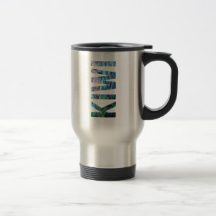 NEW ZEALAND KIWI PAUA TRAVEL MUG