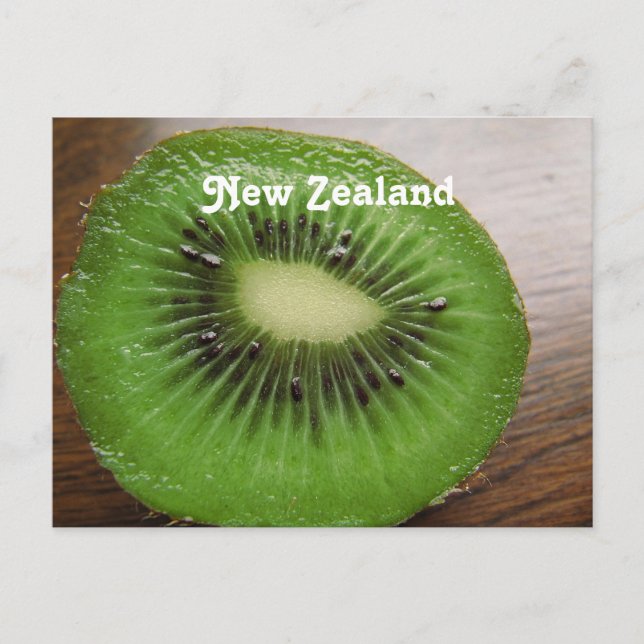 New Zealand Kiwi Postcard (Front)