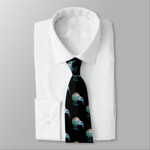 NEW ZEALAND KIWI SIMPLE PAUA NECK TIE