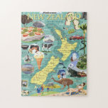 New Zealand Kiwiana Jigsaw Puzzle at Zazzle
